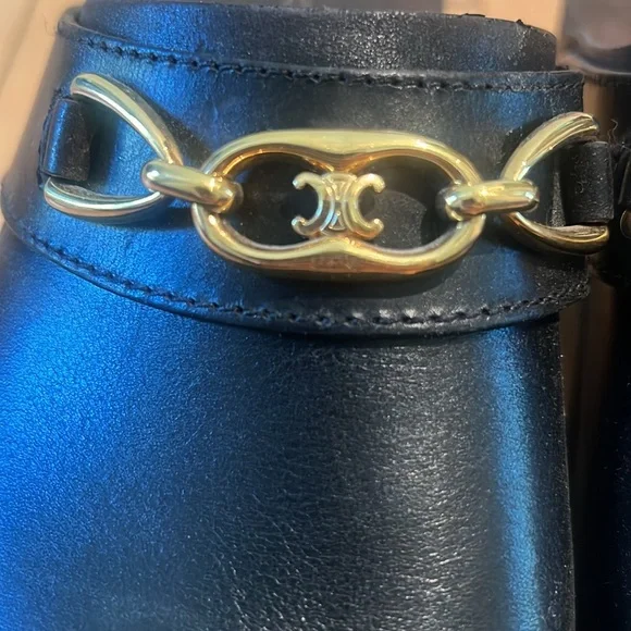 COPY - CELINE black clogs size 39 - Picture 4 of 7